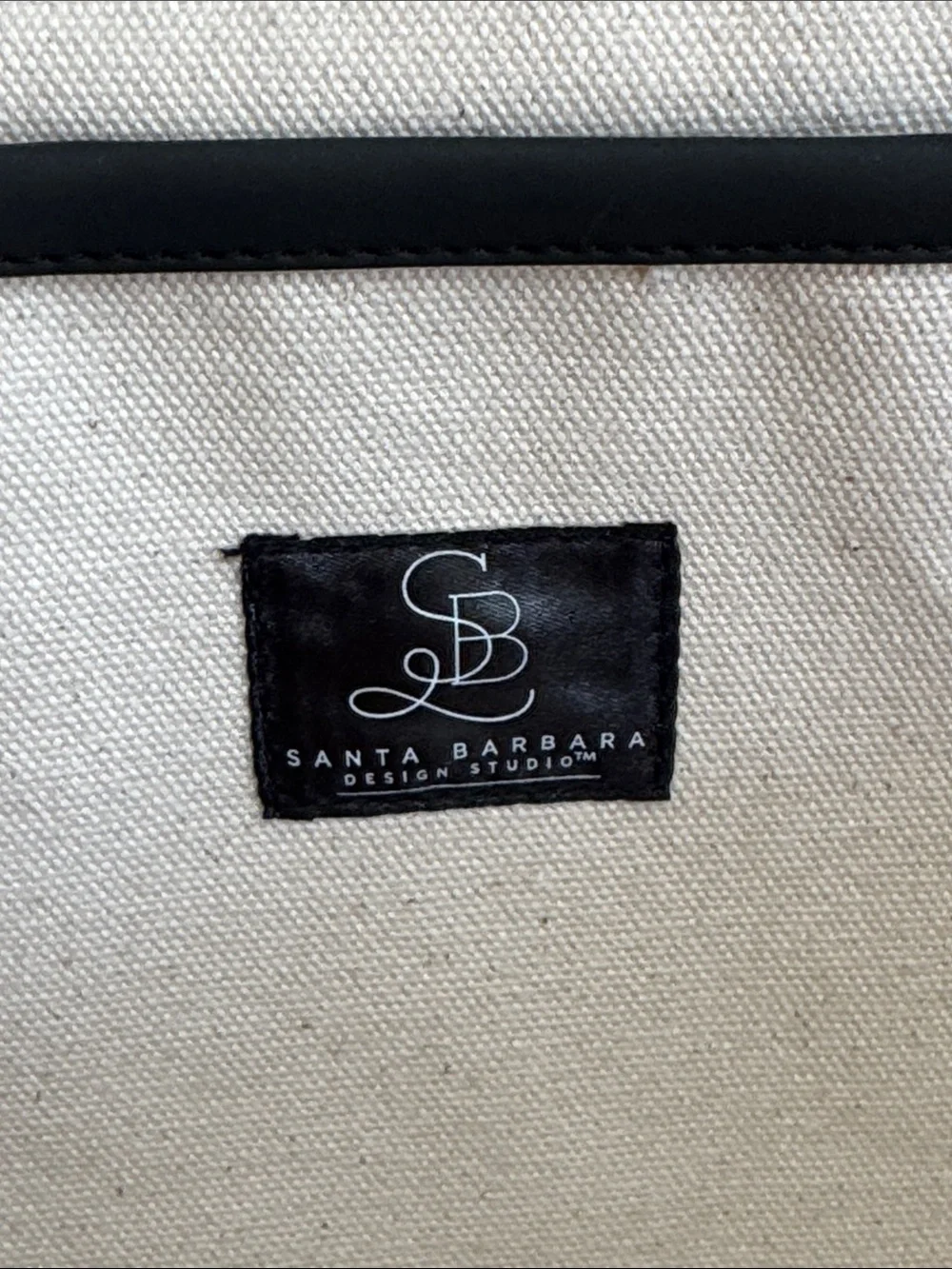 Santa Barbara Design Studio Canvas Tote Weekend Weekend I Love You - NEW